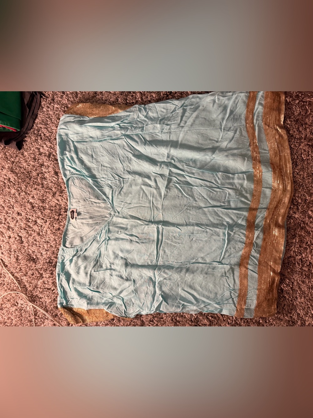 Mud Pie Mint Green Tee